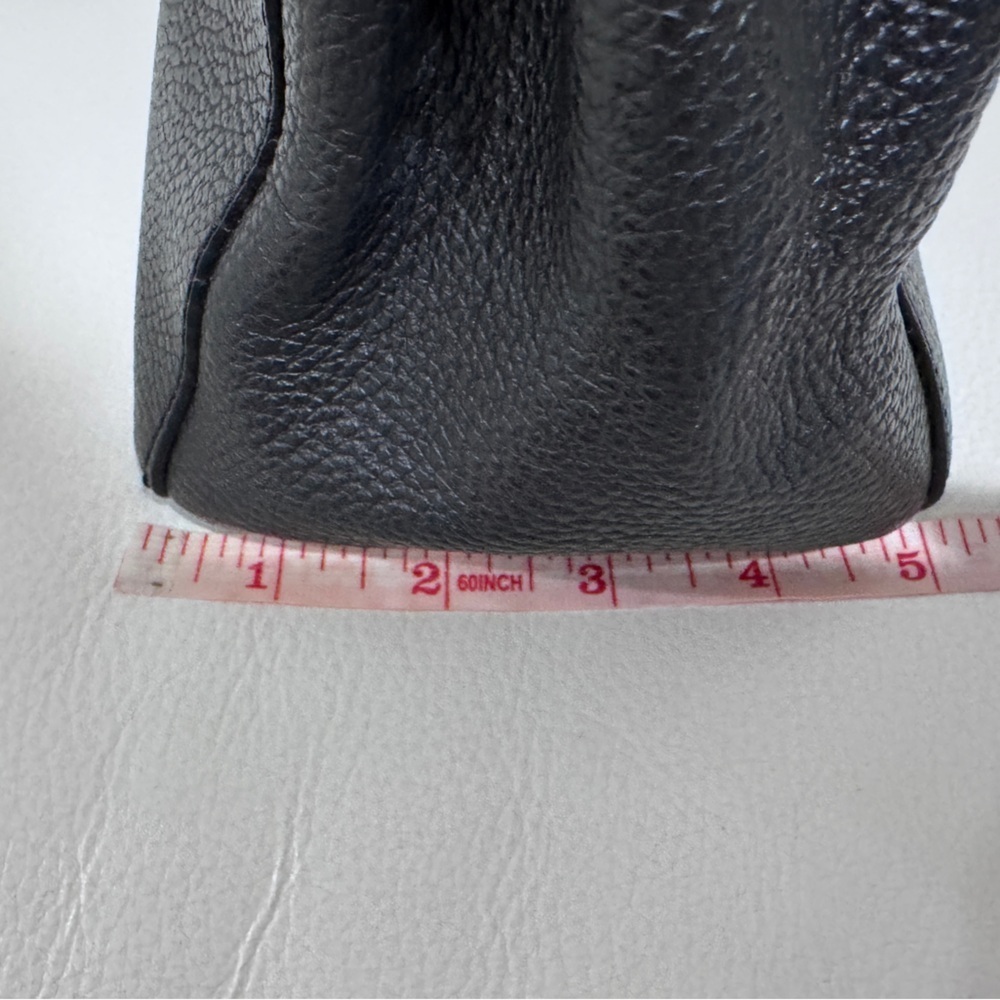 SOFIA CARDONI Black Leather Bag With Top Handles - Picture 13 of 16